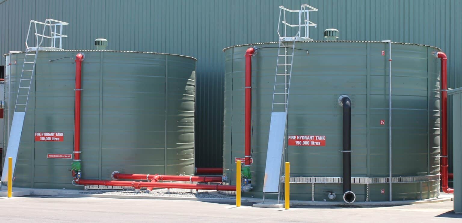 ASIB compliant fire tanks South Africa - Rainbow Reservoirs